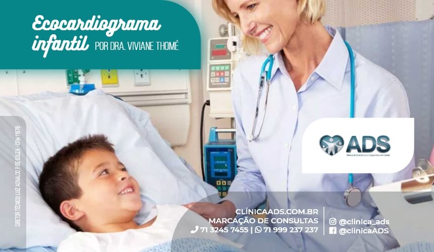 O que é o ecocardiograma infantil.