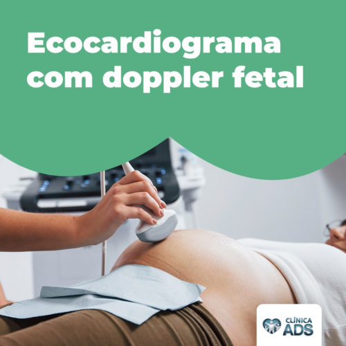 Ecograma fetal com doppler