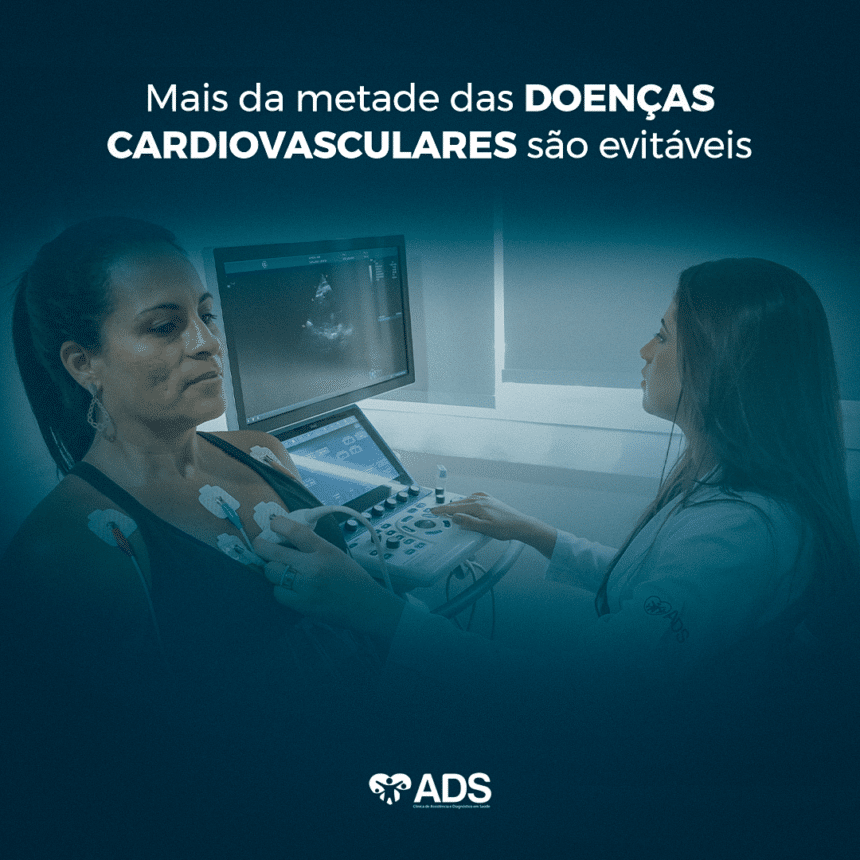 Mais da metade das doenças cardiovasculares são evitáveis